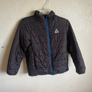 Boy's Medium 10/12 Gerry Black Puffer Jacket EUC